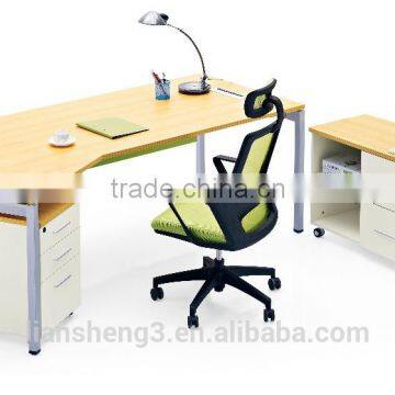 2016Comtemporary Office Furnitures L Sharp Staff Table Office Desk for Two People Made in Foshan photo-6