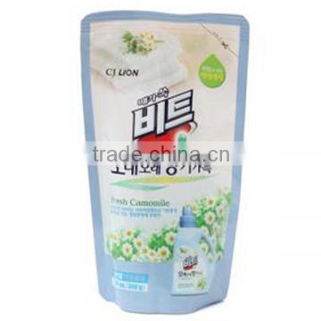 stand up plastic pouch for laundry detergent