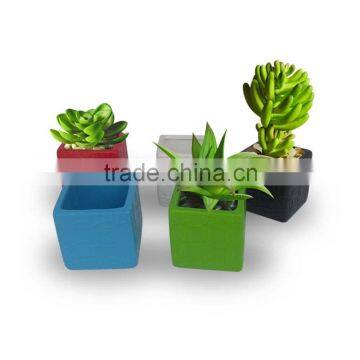 Accept small orders decorative mini ceramic flower pots