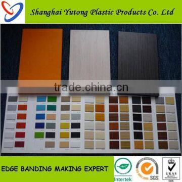 Yutong melamine/pvc edgebands for table & door