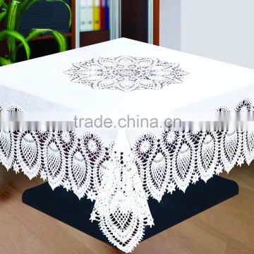 CROCHET VINYL TABLE CLOTH - ZT-314A 137x137CM