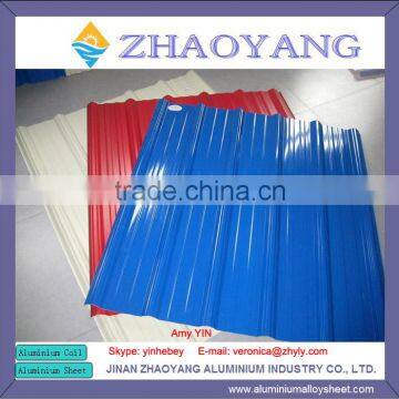color roofing aluminum sheet