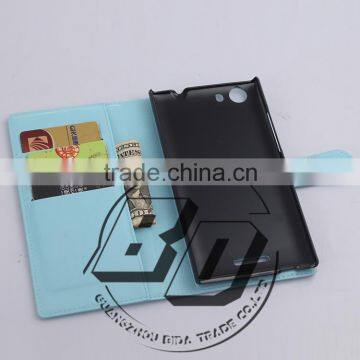 Wholesale Popular Magnetic Flip Leather Wallet Case With Card Slots For Wiko Ridge Fab 4G Leather Case Fast Delivery photo-4