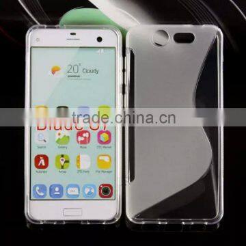 Mobile Accessories Ultra Thin TPU Gel S Line Cell Phone Case Cover for ZTE Blade S7 China Price photo-2