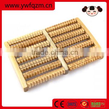 chinese roller wooden foot massager