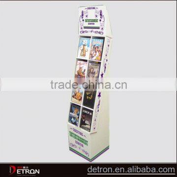 Cheap book pop corrugated display