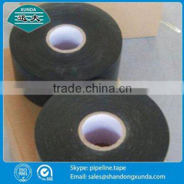 black 76mm core dia anticorrosion tape for underground gas pipeline