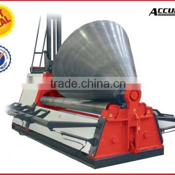 W12-6*6000 CNC Touch Screen Hydraulic Plate Sheet Rolling Bendr Machine with PLC
