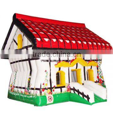 Happy house inflatable bouncer castle , air bouncer inflatable trampoline