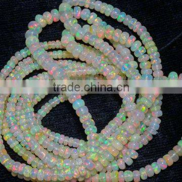 ethiopian opal rondelle beads
