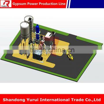 High Quality Gypsum powder production line /gypsum powder machine for sale