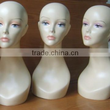 Alibaba 2016 Hot Sale Wig Display Mannequin Head, Display Head Wholesale