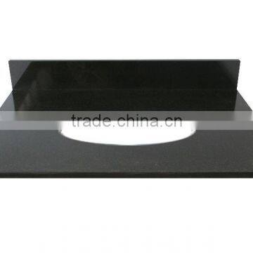 vanity top lautus item SLA12456SB made from shanxi black with high quality and durable character