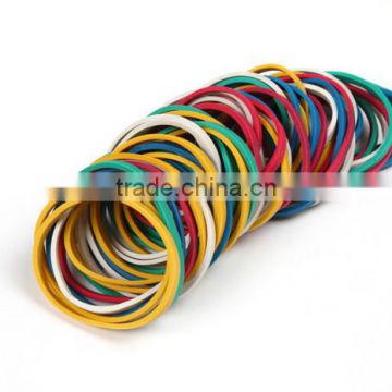 High Quality 32mm Popular Color Elastic Loom Nutural Silicone Rubber Band Wholesale Price