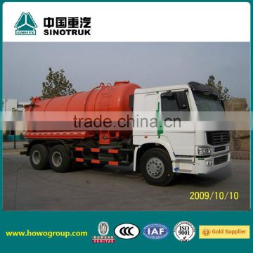 Sinotruk HOWO 6x4 powerful vacuum suction truck