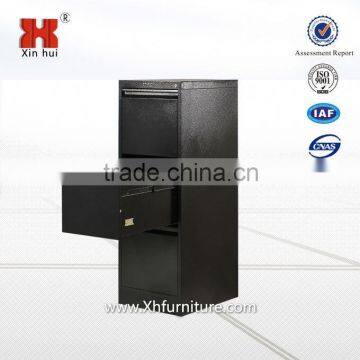 High quality metal vertical drawer cabinet 3 drawers colorful filing cabinet