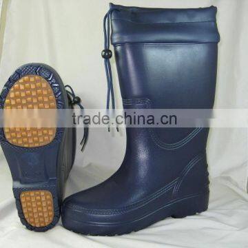 2015 new cheap winter eva water boots with TPR outsole