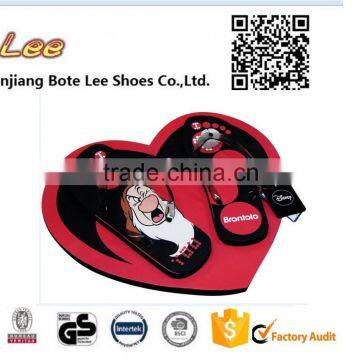 2015 promotional pe board advertising flip flop China