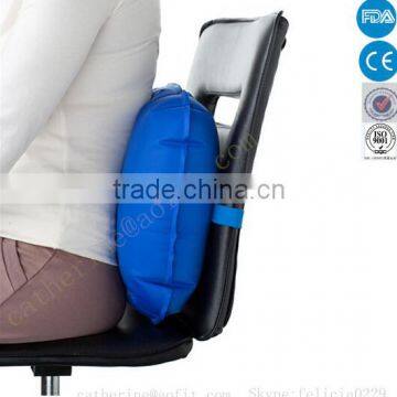 Inflatable Back Support Cushion Chair Air Pillow photo-4