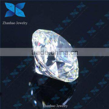 Synthetic white D big rough sona diamond