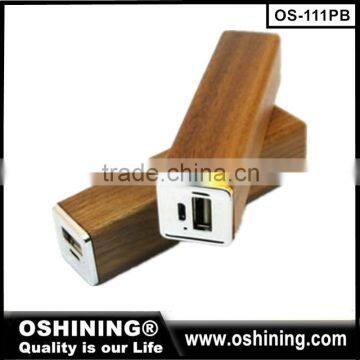 Wooden mini usb power bank with smart phone charger,5600Mah 18650 hot sell power bank for iphone for samsung for htc