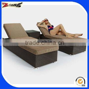 ZT-4013LT Outdoor garden rattan folding lounger