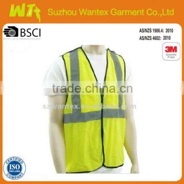 High Visibility Fluorescent Yellow Class 2 Breakaway Safety Work 3m Reflective Vest