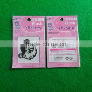 Fashion Manufacturers Glitter Vinyl Mobile Phone Sticker Paper photo-2