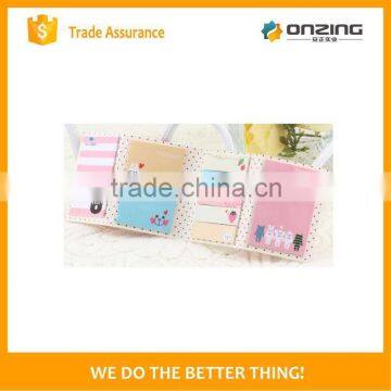 Onzing New Custom Sticky Note Pad Set Leather Cover photo-3