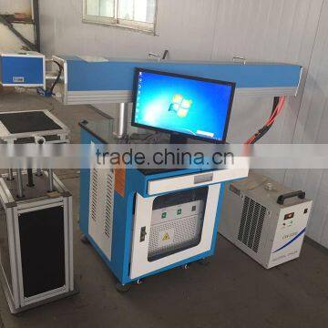 Pcb Wood Mdf Pvc Plastic Leather Fabric Paper Glass Acrylic Bamboo ABS Non-metal Material Co2 Laser Marking Machine photo-5