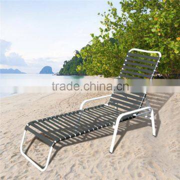 Uplion MC3070 resistant furniture modern sunbed UV pool lounge chairs adjustable fabric poolside sunbed pool sunbed