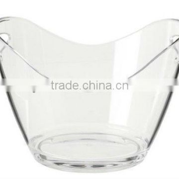 high quality good design transparent grip plastic basin injection mould