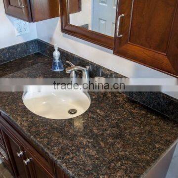 Tan Brown Granite Bathroom Vanity Top