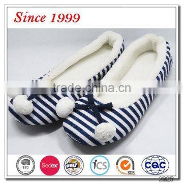 white soft fur indoor ballet woman slipper