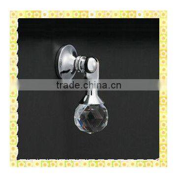 Cheap Diamond Glass Wardrobe Door Knobs For Bedroom Decoration