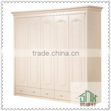 Bedroom Wooden Wardrobe Design Pictures HA-807C# Wooden Clothes Wardrobe Designs