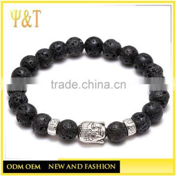 Fashion Stainless Steel Religous Jewelry Silver Jesus Cross Charm Bracelet photo-2