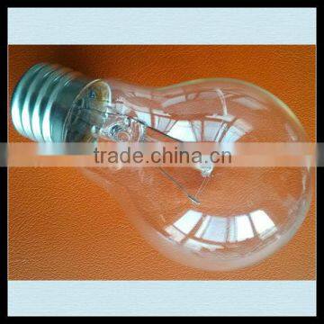 40W 60W 100W incandescent clear bulb E27 B22