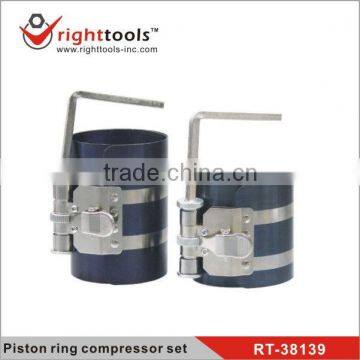 Piston ring compressor set