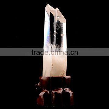 Nature healing crystal twins point/wand for sale