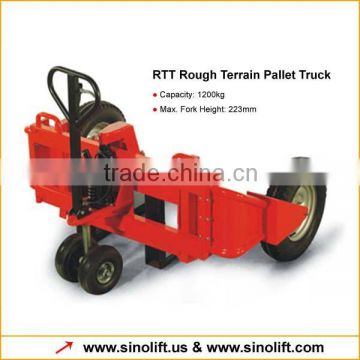 RTT12 Series All Terrain Pallet Truck with Cheap Price