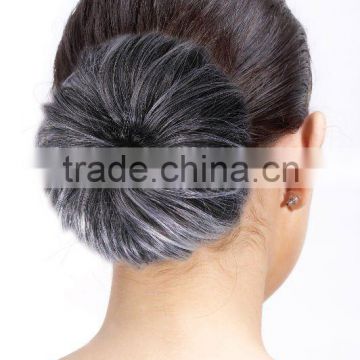 Wholesale synthetic fiber hair squishy buns, large curly hair buns