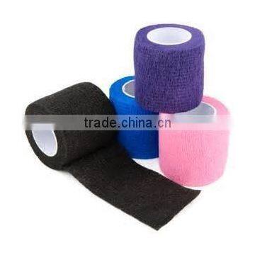 Self--Adhesive Elastic Non Woven Medical Cohesive Bandage