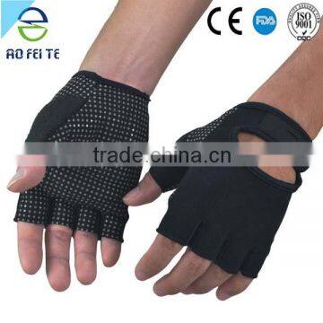 AOFEITE Black Gym Training Weight Lifting Gloves