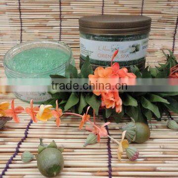 Aromatherapy Spa Loofah Gel Body Scrub