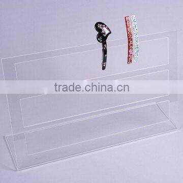 Acrylic hair clip display stand