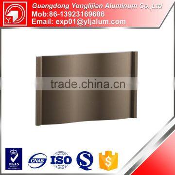 Sandblasting Bronze aluminium extruded profiles China top sale