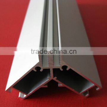 silver sandblasting anodizin aluminum decoration profile