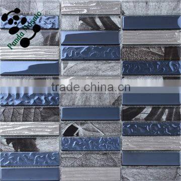 SMJ09 Artistic glass mosaic Indoor wall mosaic Decorative tile for home