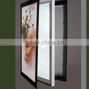 Factory low price aluminum frame for 3.3cm sided magnetic boxes